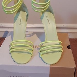 🌞SALE😎Call It Spring green sandals